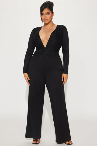 Forever Perfect Jumpsuit - Black